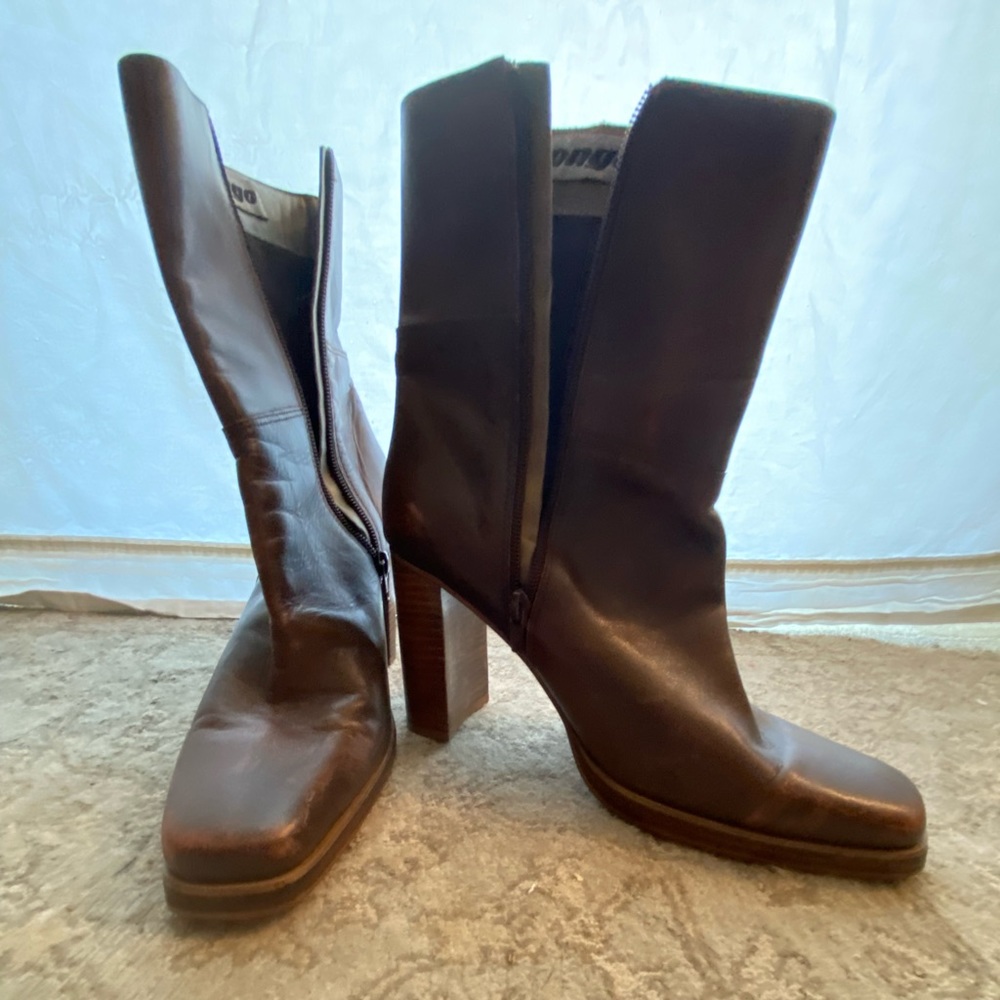 Vintage Bongo Platform Boots